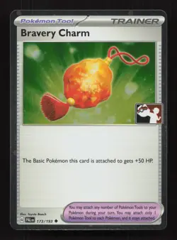 Bravery Charm 173/193 Holo Uncommon Prize Pack Series Cards NM 2022 - Image 1