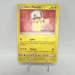 Ash's Pikachu I Choose You! Black Star Promo Lot - 6 Cards - SM109-SM114 - LP - Image 3