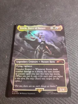 Storm, Force Of Nature MARVEL FOIL MTG - Image 1