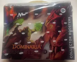 MTG Dominaria Remastered Collector Booster Box - Sealed - Image 1