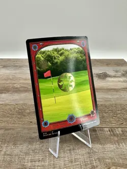 1x MTG Plains (Golf) Battlefield Forge Card, Secret Lair MSCHF SLD - Image 1