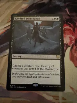 Kindred Dominance 113 Rare Commander: Wilds of Eldraine Magic: The Gathering NM - Image 1
