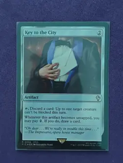 Key to the City Surge Foil - FIC 0348 NM - MTG Magic - Image 1