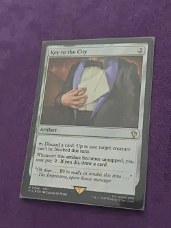 Key to the City Surge Foil - FIC 0348 NM - MTG Magic - Image 2