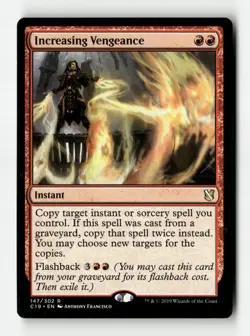 Increasing Vengeance - Commander 2019 - #147 - Non-Foil - NM - MTG - Image 1