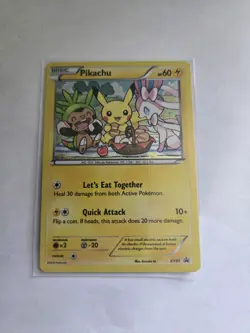 Pokemon TCG - Pikachu - XY Promos -LP- XY95-2016 Chespin-Sylveon-Pikachu Picnic! - Image 1