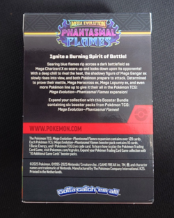 Pokemon Mega Evolution Phantasmal Flames Booster Bundle | New BUT Opened Packs - Image 2