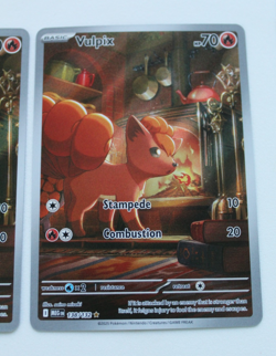 POKEMON MEGA EVOLUTION VULPIX IR 138/132 3 CARDS - Image 4