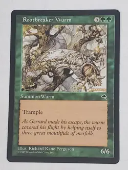 MTG Rootbreaker Wurm (Tempest/Green/C) - BGM - Image 1