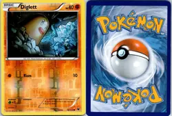 DIGLETT - 36/124 Fates Collide - POKEMON Reverse Holo NM/M - Image 3