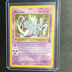 NM Pokemon Mewtwo Promo Regular 60HP Wotc Promo 12/53 English 2000 - Image 1