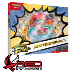 Pokemon TCG: Mega Evolution Ascended Heroes - Mega Feraligatr ex Box - Image 1
