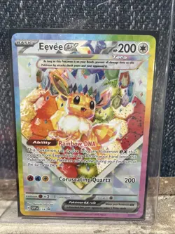 Pokemon TCG Eevee EX Svp 174 Sv: Scarlet & Violet Promo. - Image 1