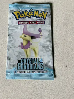 Pokemon TCG Crystal Guardians Art Wax Pack Only- no cards - Image 1