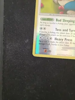 Pokemon TCG Snorlax Platinum 81/111 Reverse Holo Rare Basic HP100 English Card - Image 4