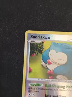 Pokemon TCG Snorlax Platinum 81/111 Reverse Holo Rare Basic HP100 English Card - Image 5