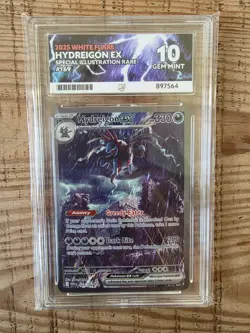 Pokemon White Flare Hydreigon Ex 169/086 ACE 10 Perfect Sub Grades - Image 1