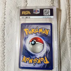 1999 Pokemon Lapras Fossil - Rare Holo PSA 8 NM-MT #10 - Image 4