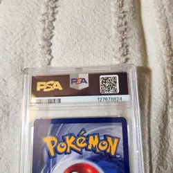 1999 Pokemon Lapras Fossil - Rare Holo PSA 8 NM-MT #10 - Image 5