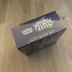 Pokemon Scarlet Violet Paldean Fates Elite Trainer Box ETB Sealed - Image 4