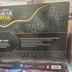 Pokemon TCG PALDEAN FATES Great Tusk Iron Treads Ex Premium Collection - Image 5