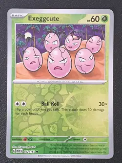 Pokemon - Exeggcute 102/165 - Scarlet & Violet 151 - Reverse Holo - Near Mint - Image 1