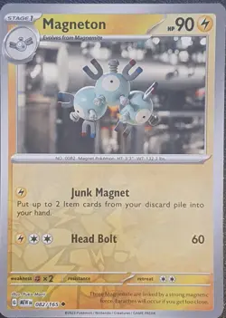 Pokemon - Magneton 082/165 - Scarlet & Violet 151 - Reverse Holo - Near Mint - Image 1