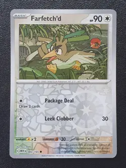 Pokemon - Farfetch'd 083/165 - Scarlet & Violet 151 - Reverse Holo - Near Mint - Image 1