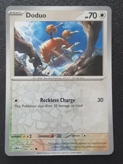 Pokemon - Doduo 084/165 - Scarlet & Violet 151 - Reverse Holo - Near Mint - Image 1