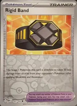 Pokemon Card Rigid Band Pokemon 151 Reverse Holo Uncommon 165/165 Near Mint - Image 1