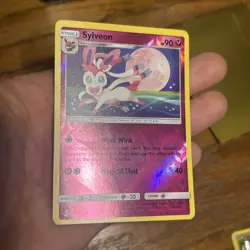 Sylveon - 87/131 - Rare - Reverse Holo Pokemon Forbidden Light LP - Image 1