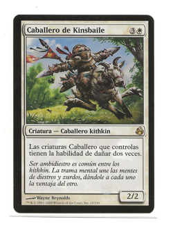 KINSBAILE CAVALIER Alborada NM MAGIC Espanol Morningtide MTG Caballero - Image 1