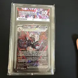 Pokemon TCG Charizard EX 234/091 Paldean Fates SIR Ace 10 Gem Mint - Image 1