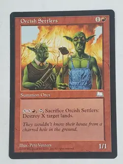 MTG Orcish Settlers (Weatherlight/Red/U) - BGM - Image 1