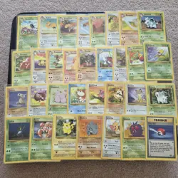 Pokemon Bundle Joblot - 32x Jungle Complete Uncommon & Common Set WOTC NM/Ex - Image 1