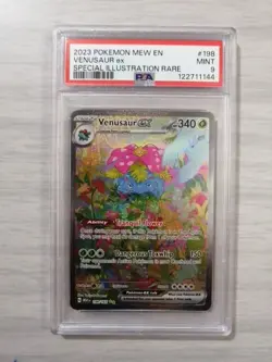 2023 Pokemon SV 151 Venusaur ex Special Illustration Rare #198/165 PSA 9 - Image 1