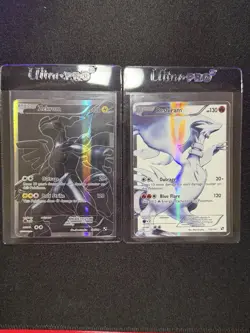 Pokemon Zekrom & Reshiram Black & White Holo Lot 113/114, 114/114 - Image 1
