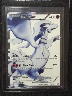 Pokemon Zekrom & Reshiram Black & White Holo Lot 113/114, 114/114 - Image 5