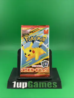 McDonald’s Pikachu Japanese Pokemon Sealed Promo Pack 020/M-P 2025 US Seller - Image 1