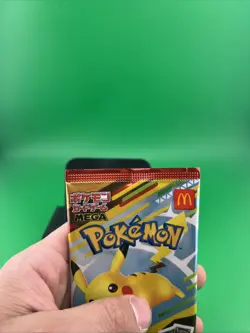McDonald’s Pikachu Japanese Pokemon Sealed Promo Pack 020/M-P 2025 US Seller - Image 4