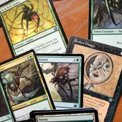 Commander Deck MTG - Lord of the Rings Shelob, Child of Ungoliant SPIDERS Tribal - Image 4