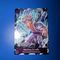 ONE PIECE CARD GAME MONKEY.D.LUFFY P-041 BANDAI CARD GAMES FEST 23-24 WORLD TOUR - Image 1