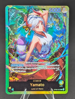 One Piece Yamato OP06-022 (L) - Starter Deck 28: GREEN/YELLOW Yamato (ST-28) - Image 1