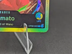 One Piece Yamato OP06-022 (L) - Starter Deck 28: GREEN/YELLOW Yamato (ST-28) - Image 2