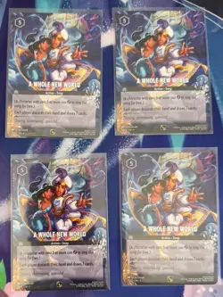 x4 Disney Lorcana - A Whole New World - Infinity Promo Card 10/C1.EN.1 - Image 2
