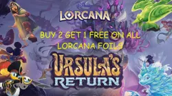 Disney Lorcana Ursulas Return Singles – Choose Card - Foil - Image 1