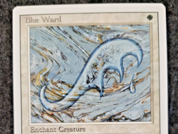 Blue Ward - Revised MTG Magic The Gathering (NEVER played) MINT........(DS3D1K7) - Image 3