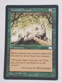 MTG Familiar Ground (Weatherlight/Green/U) - BGM - Image 1