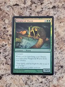 Panglacial Wurm - Foil MTG Coldsnap NM Commander Ready - Image 2