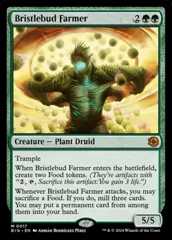 Bristlebud Farmer Outlaws of Thunder Junction: the Big Score Regular, NM, MTG. - Image 1